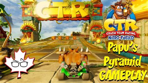 Crash Team Racing Papu S Pyramid Full Game Play Hd Youtube