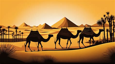 Desert Camel Background