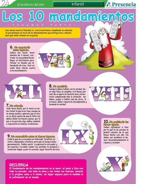 Los 10 Mandamientos Segunda Parte Presencia Digital 10