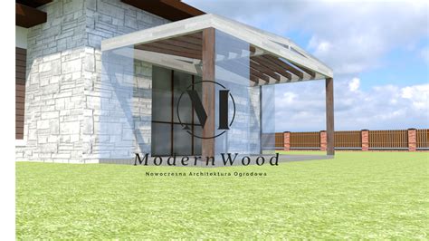 Pergola Tarasowa Drewniana Nowoczesne Projekty Modernwood