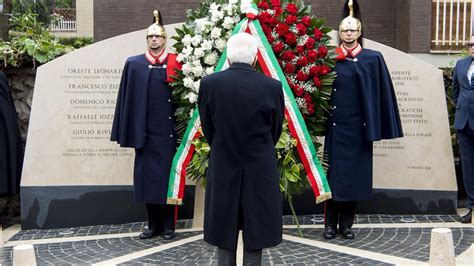 40 Anni Fa Il Rapimento Di Aldo Moro La Commemorazione In Via Fani