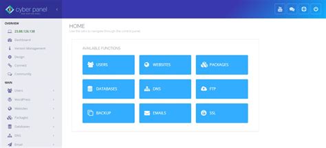 CyberPanel A Perfect Alternate To WHM CPanel Compared