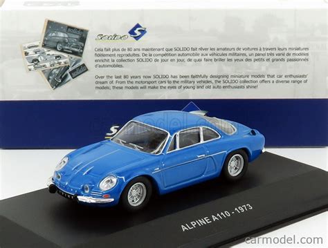 SOLIDO 4304800 Echelle 1 43 RENAULT ALPINE A110 1973 BLUE