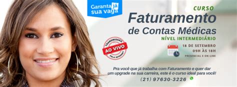 Faturamento De Contas M Dicas N Vel Intermedi Rio Presencial Ou On