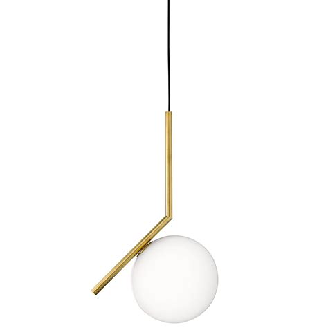 Flos Ic S Pendant Brass Finnish Design Shop