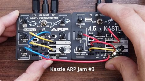 Bastl Kastle Arp 3 With Kastle Synth YouTube