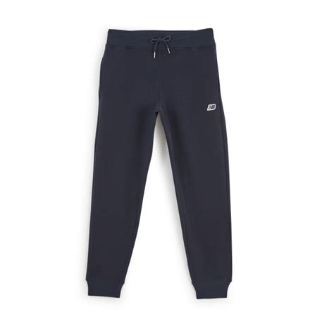 New Balance Small Logo Joggers Navy Blue Trousers Men