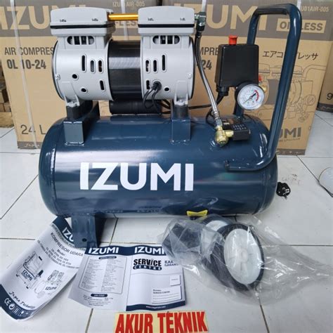 Jual Kompressor Angin Listrik Oilless IZUMI OL 1024 Shopee Indonesia