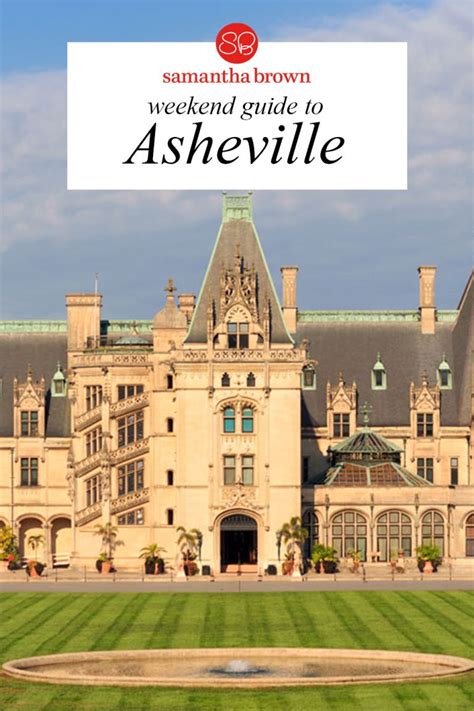 How to Spend an Exciting Weekend in Asheville - Samantha Brown's Places ...