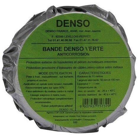 Denso Bande Protection Anticorrosion Mm X M