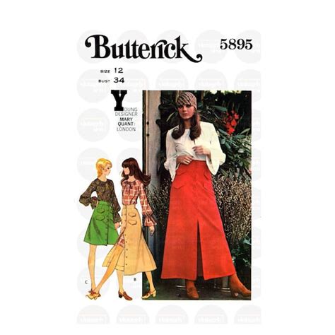 Skirt Blouse Pattern Etsy