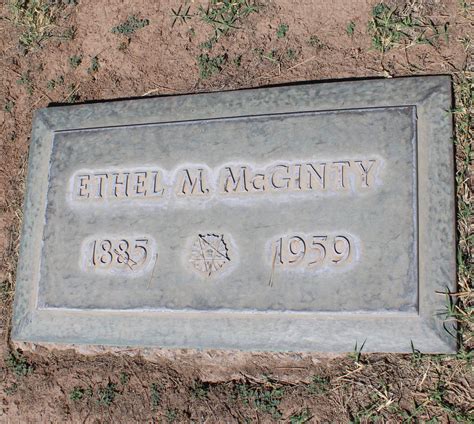 Ethel Mae Snow McGinty 1885 1959 Mémorial Find a Grave