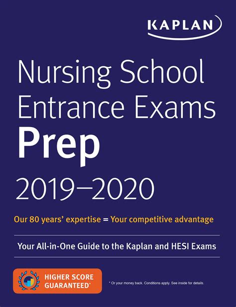 Nursing School Entrance Exams Prep 2019 2020 Book By Kaplan Nursing