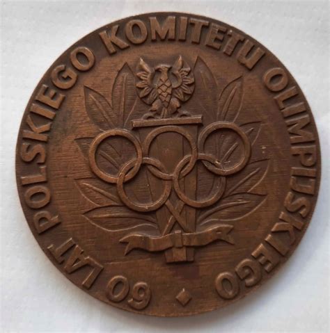 MEDAL POLSKI KOMITET OLIMPIJSKI 60 LAT 12764710369 Oficjalne