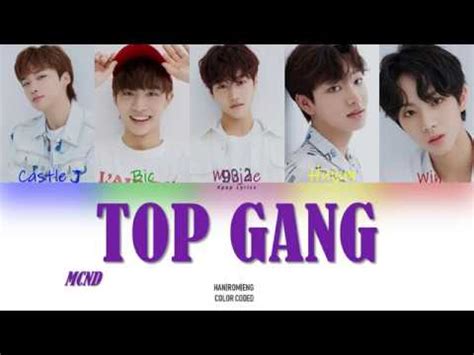 Mcnd Top Gang Lyrics Color Coded Han Rom Eng Youtube