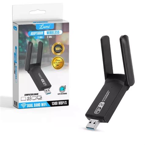 Adaptador USB 3 0 De Doble Banda 5G Ac 1200 Mbps Note E Pc Lumi Wifi De