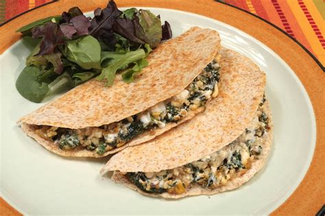 Cheese and Spinach Quesadillas | Feed Good Rewards