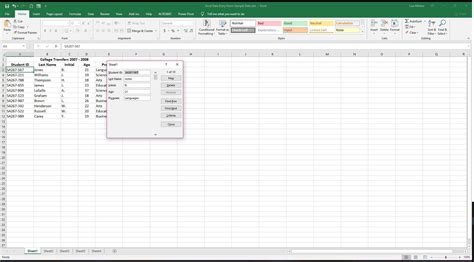 Excel Data Entry Form Tutorial