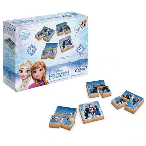 Blocos Quebra Cabe As Frozen Disney Pe As Xalingo Quebra