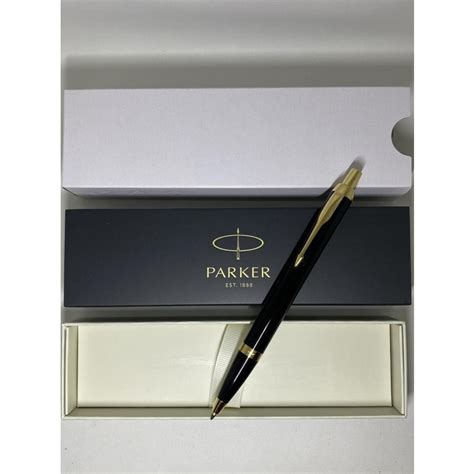 Jual Pulpen Parker New Im Black Original Bp Gt Klip Emas Shopee