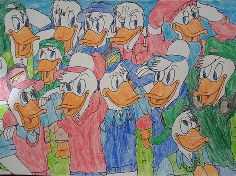 Huey Dewey And Louie Plus Phooey Duck All Together In One Collection