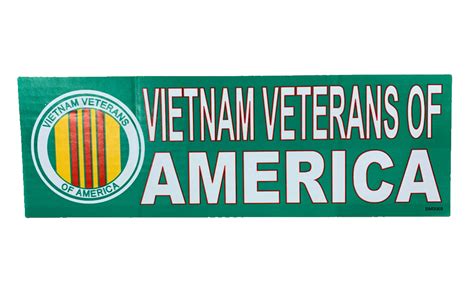 Vietnam Veterans Of America Bumper Sticker Grandpopsarmynavy