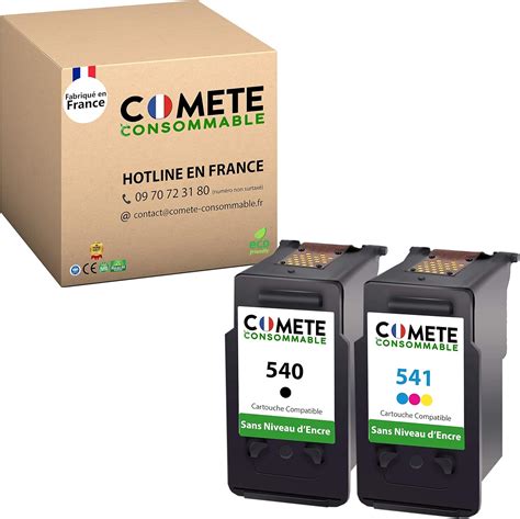 Comete Pack De Cartouches D Encre Compatibles Avec Canon Pg