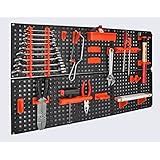 Wall Mounted 3 8 Drive Socket Wrench Organizer Red Amazon Co Uk