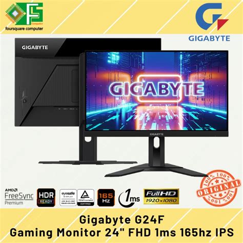 Jual LED Monitor Gaming Gigabyte G24F EK 24 Inch FullHD IPS Flat Panel