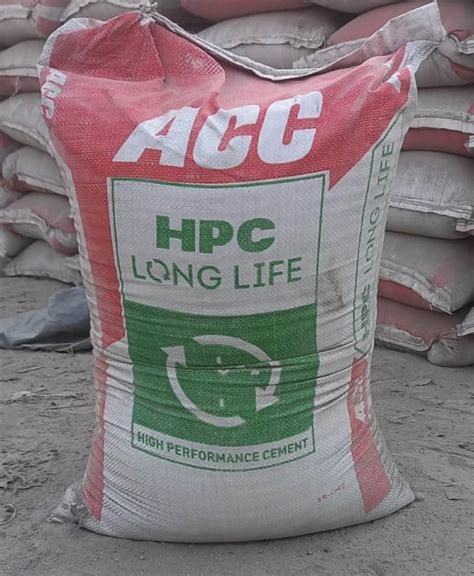 50kg ACC HPC Long Life Cement At Rs 375 Bag ACC Cement In Balangir