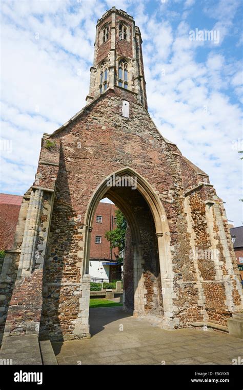 Greyfriars Tower The Only Remaining Part Of The Franciscan Monastery On