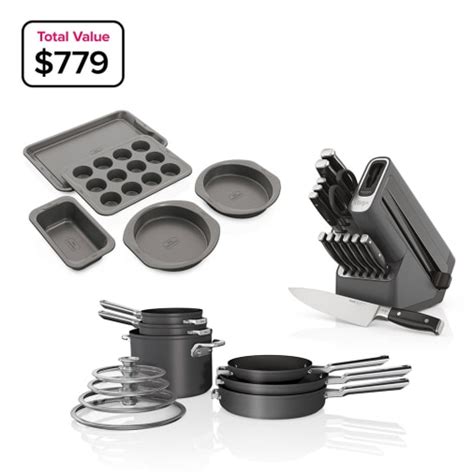 Ninja Neverstick™ Cookware Bakeware And Knives Cyber Monday Bundle