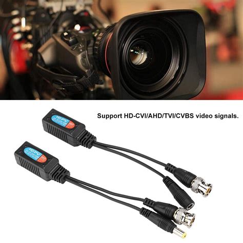 8mp Cviahdtvicvbs Video Power Balun Transceive Twisted Pair Transmitter 1 Hot Ebay