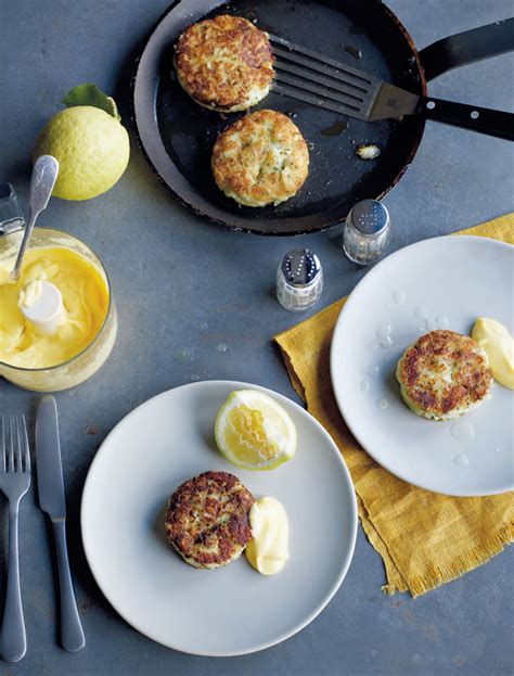 James Martins Smoked Haddock And Herb Fish Cakes With Quick Hollandaise