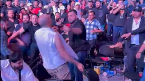 Video Insane Crowd Brawl Breaks Out At Ufc Mexico City