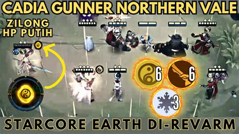 CADIA GUNNER NORTHERN VALE ZILONG HP PUTIH STAR CORE EARTH REVAMP