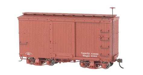 18 ft. Box Car - Oxide Red, Data Only (2 per box) [26501] - $139.00 ...