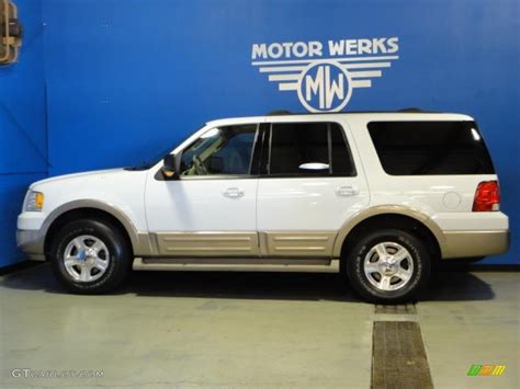 2004 Oxford White Ford Expedition Eddie Bauer 4x4 67270726 Photo 5 Car Color