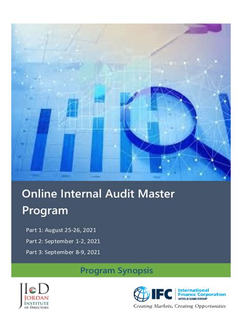 Fillable Online Internal Audit Master Program Part 1 Fax Email Print