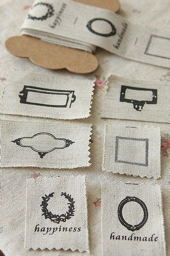 Vintage Style Linen Fabric Label Tape Sewing Labels Yard Etsy