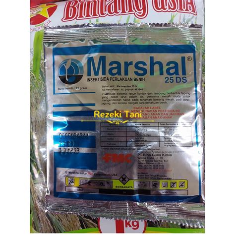 Jual Insektisida Perlakuan Benih Marshal 25DS Melindungi Benih Dari