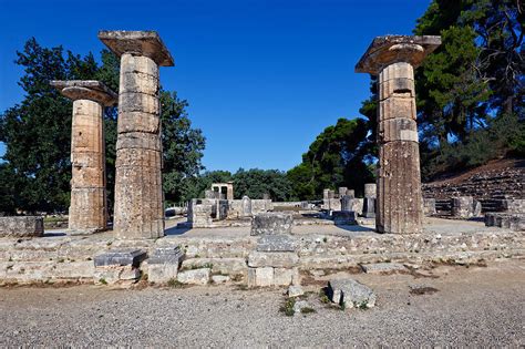Temple Of Hera Ancient Olympia Photograph By Constantinos Iliopoulos