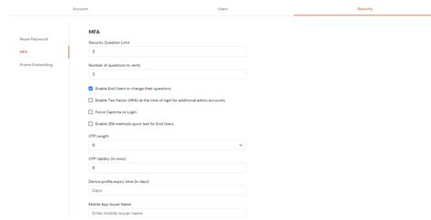 IDP Global Settings | miniOrange Identity Platform Admin Handbook 