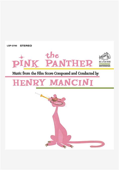 Henry Mancini The Pink Panther Music From The Film Score Lp Color Newbury Comics