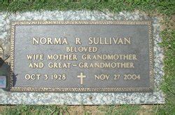 Norma Ruth Barnes Sullivan 1928 2004 Find A Grave Memorial