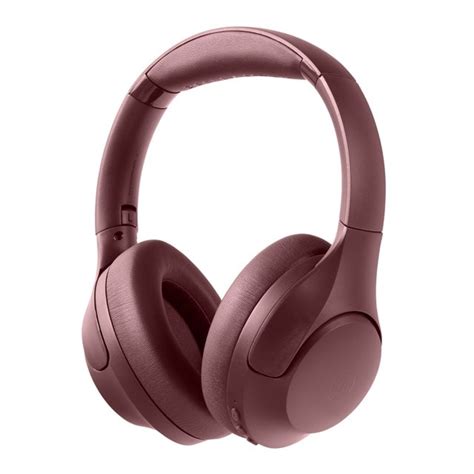 Reflex Audio Studio Pro Burgundy Anc Bluetooth Headphones Headphones