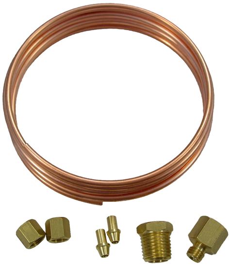 Oil Pressure Gauge Copper Line Kit Engine Oil Pump And Related