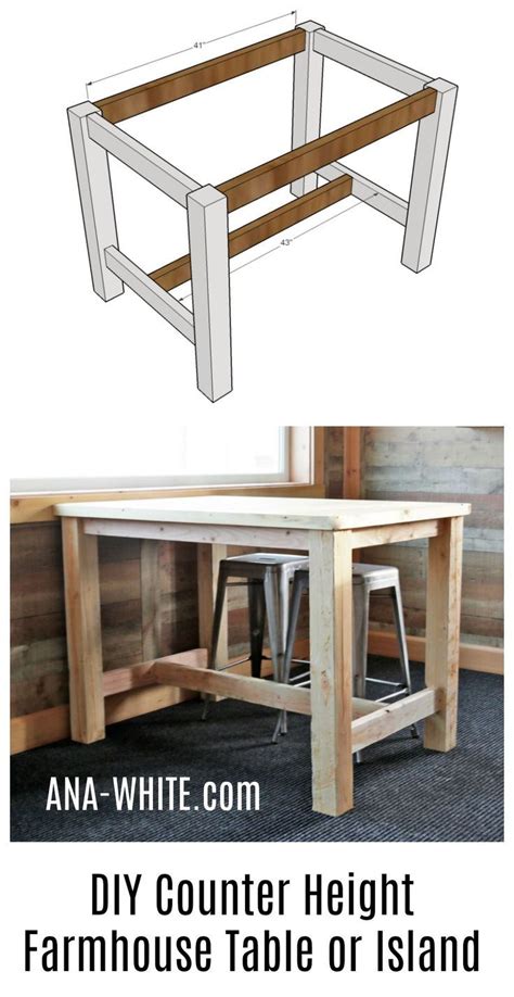 Ana White Farmhouse Table Plans Pdf Farmhouse Diy