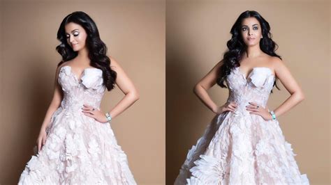 Aishwarya Rai Bachchans Off The Shoulder Dress Is Truly High Fashion