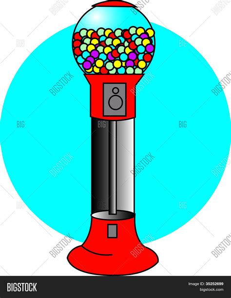 Gumball Machine Clip Art Vector And Photo Bigstock